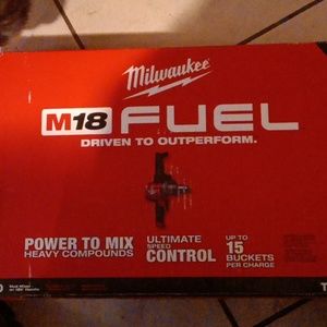 Milwaukee mixing drill